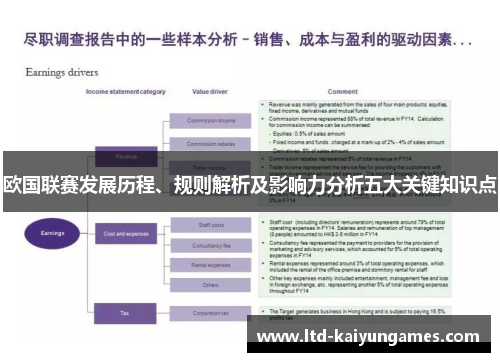 欧国联赛发展历程、规则解析及影响力分析五大关键知识点